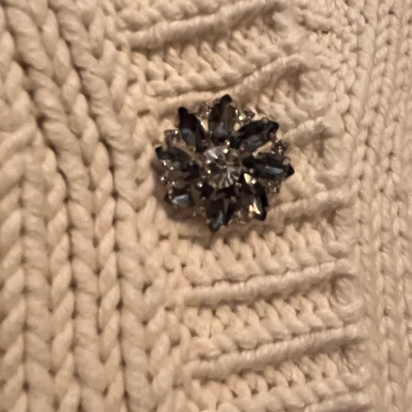 ba&sh Cream Button-Up Cardigan - Picture 5 of 8